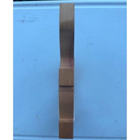 Wood Artistry Wooden Brontosaurus Dinosaur Clear Acrylic Tummy Coin Piggy Bank - Picture 4 of 5